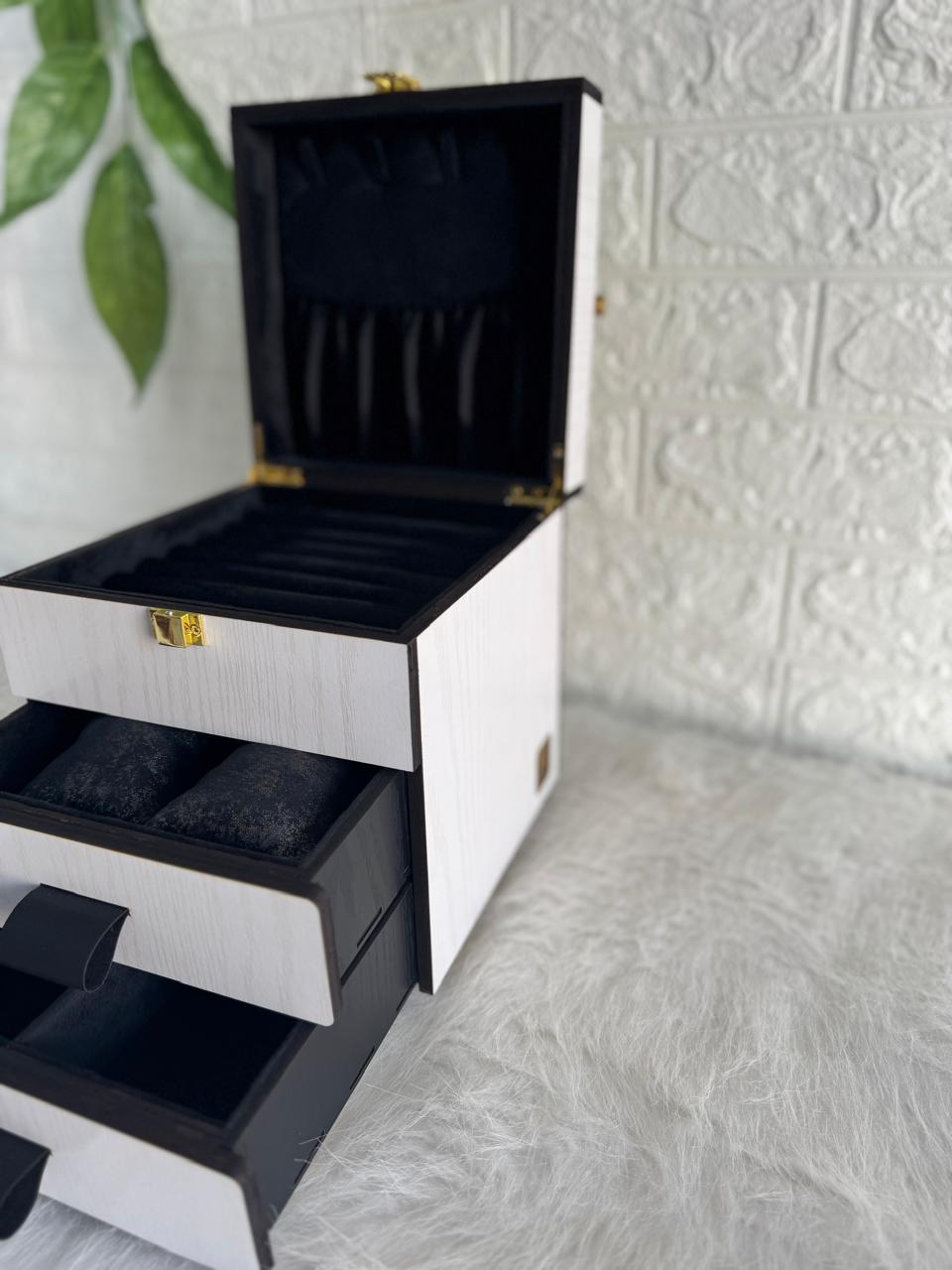 منظم اكسسوار ماري جولد كبير-3أدوار