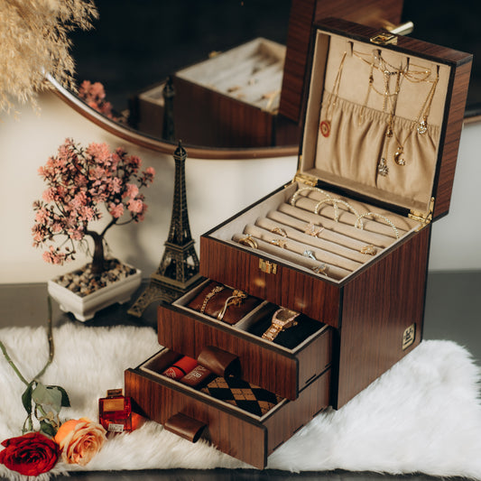 منظم اكسسوار ماري جولد كبير-3أدوار