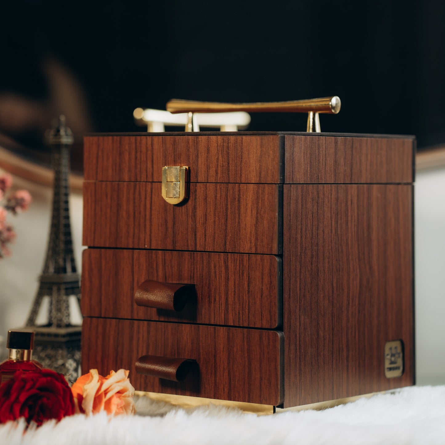 منظم اكسسوار ماري جولد كبير-3أدوار