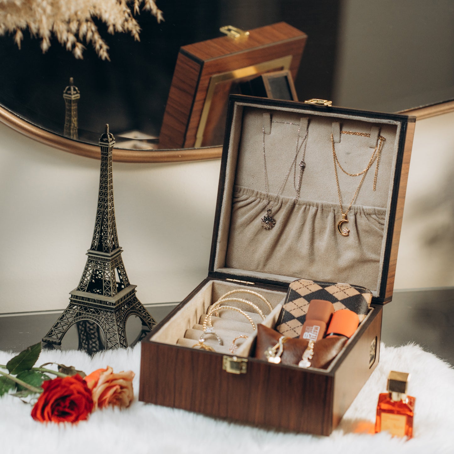 منظم اكسسوار ماري جولد صغير -دور واحد