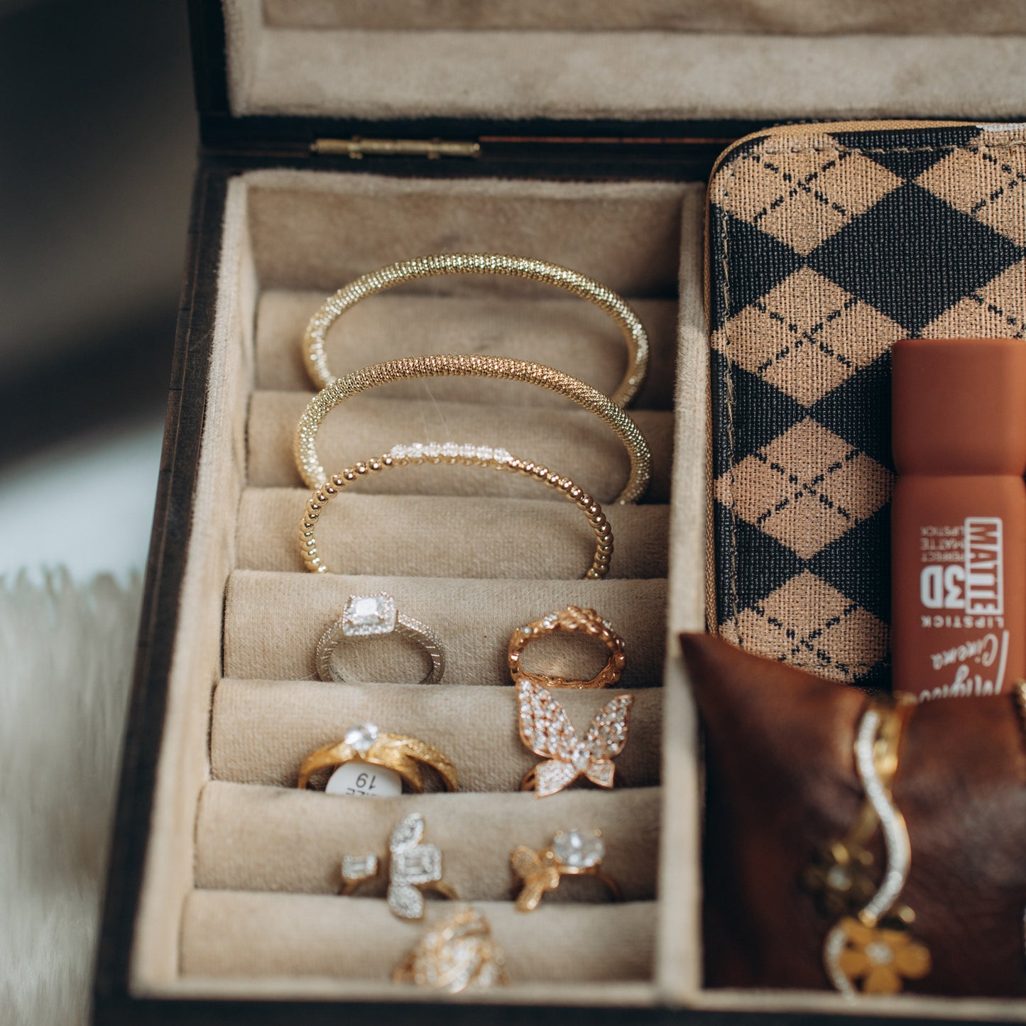 منظم اكسسوار ماري جولد صغير -دور واحد