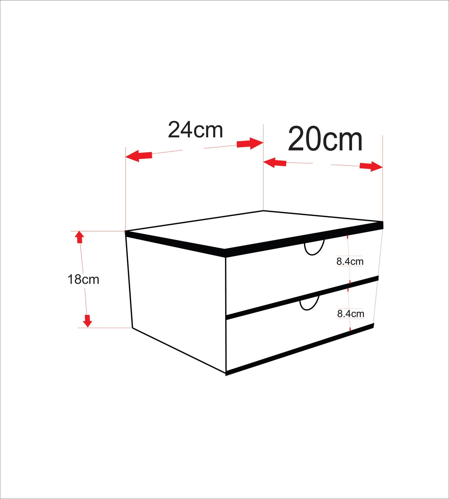 CUTE OWL وحدة أدراج التسريحة تاور