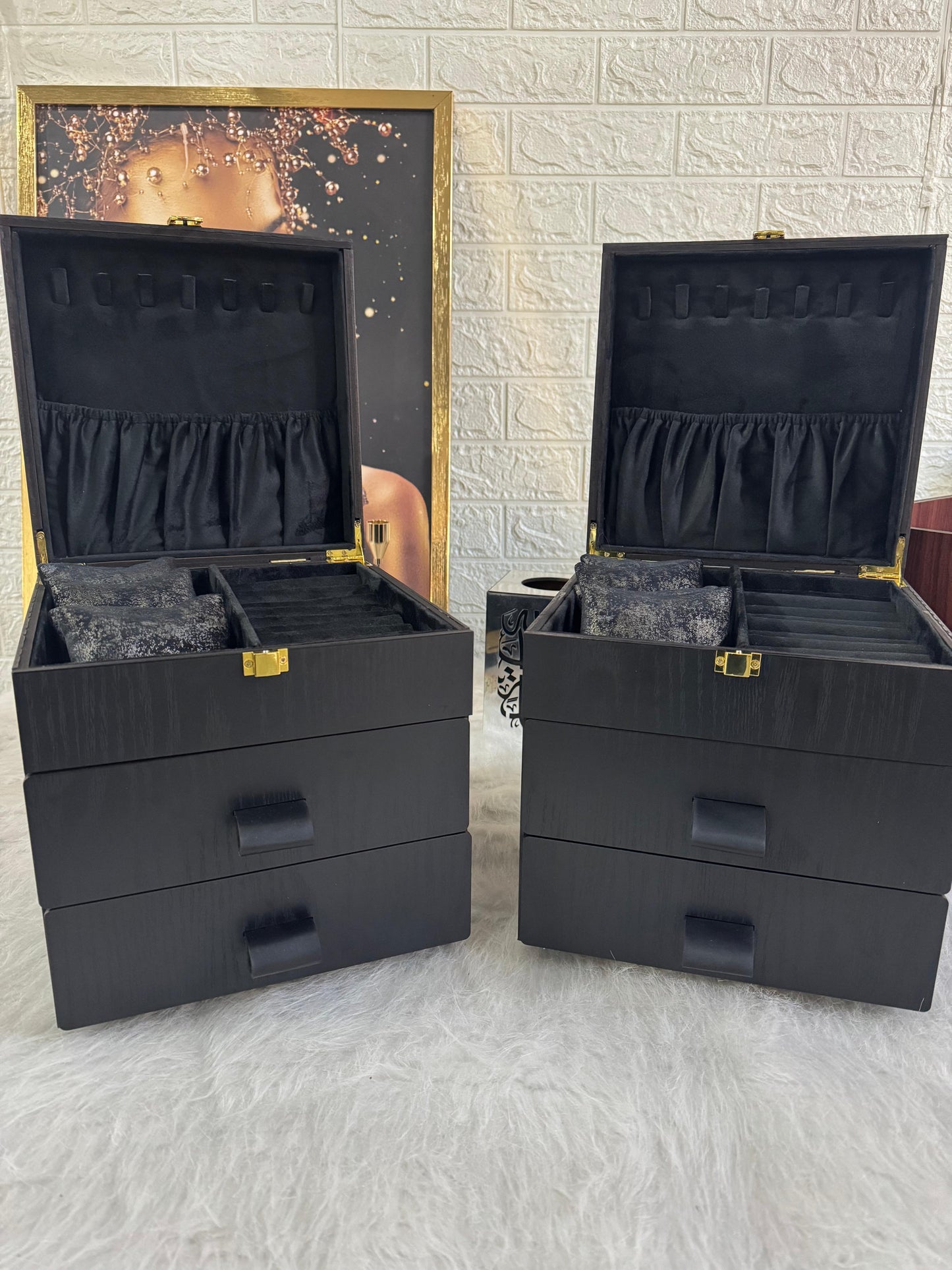 منظم اكسسوار ماري جولد جامبو-3أدوار