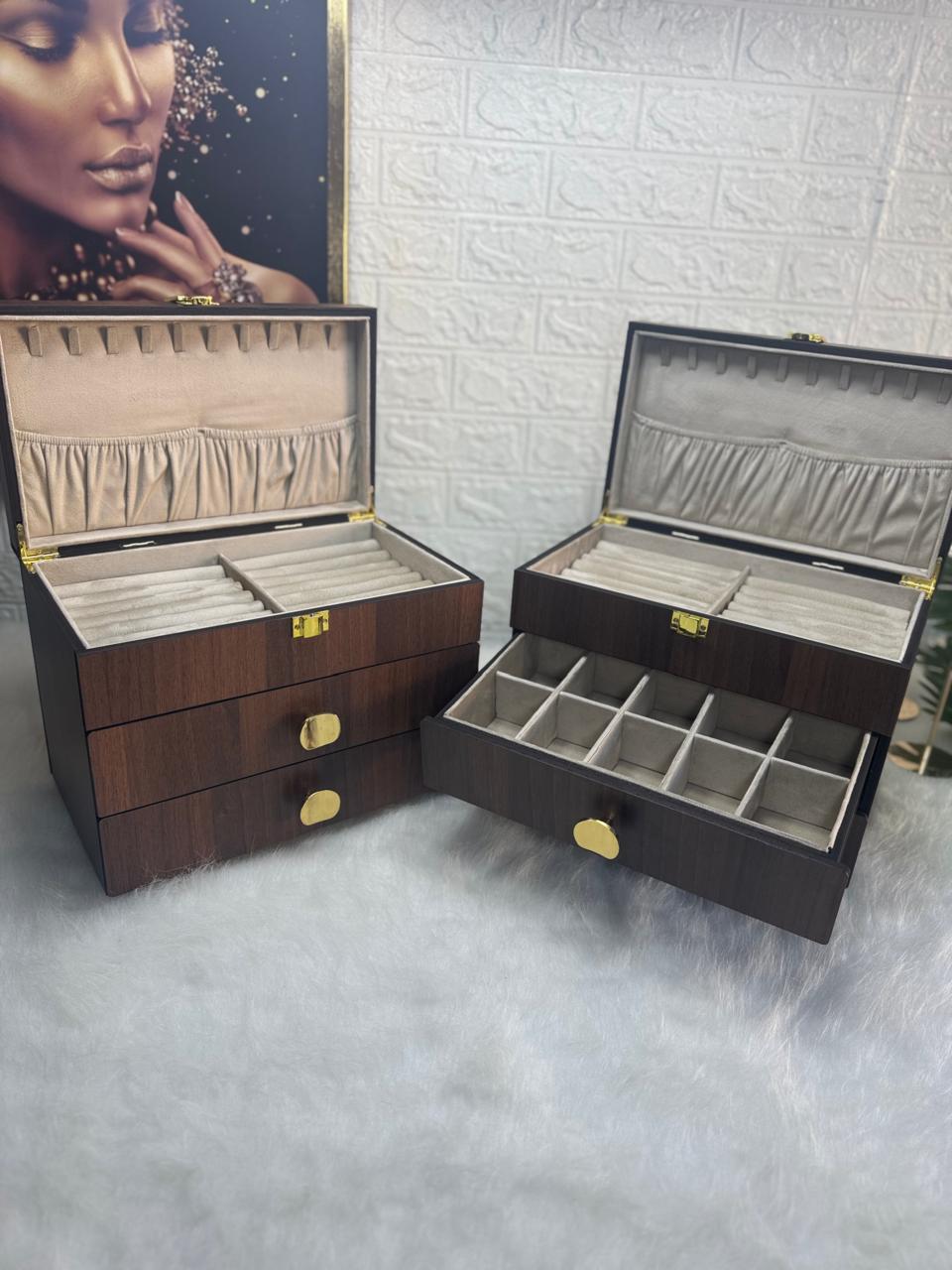 منظم اكسسوار ماري جولد 40سم-ثلاث أدوار