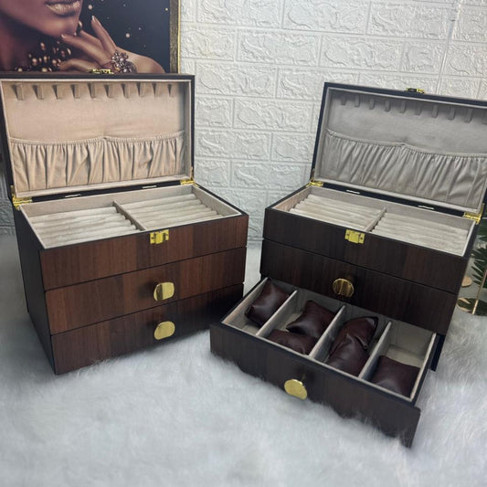 منظم اكسسوار ماري جولد 35سم-ثلاث أدوار