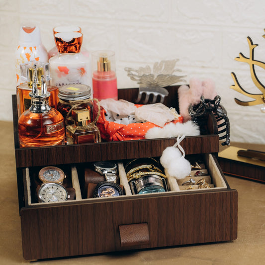 منظم اكسسوار ومكياج روزبوكس صغير