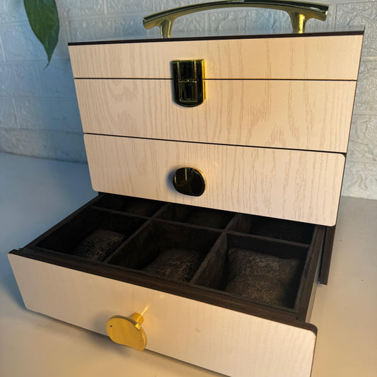 منظم اكسسوار ماري جولد  30سم-3أدوار