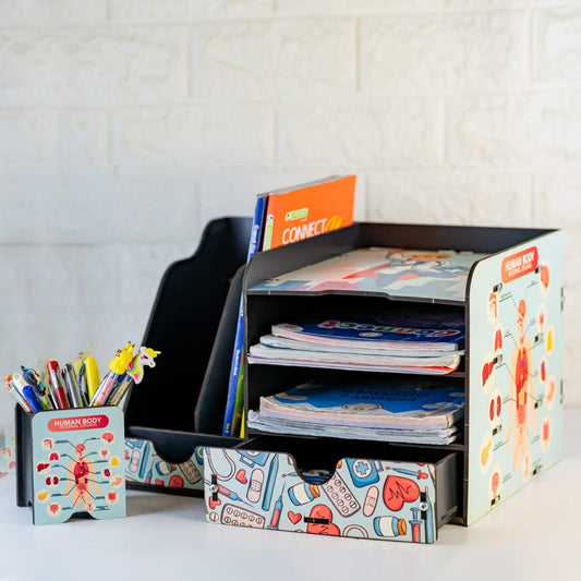 منظم كتب دراسي الطبيب