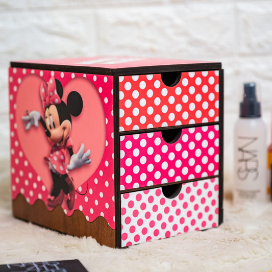 وحدة أدراج التسريحة تاور ميني ماوس