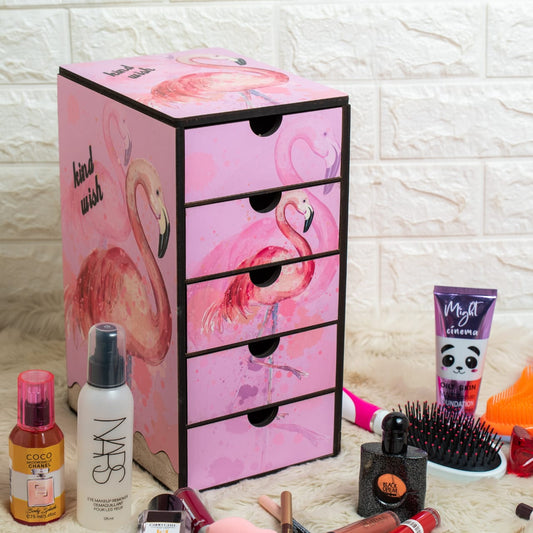 وحدة أدراج التسريحة تاور فلامنجو فوشيا