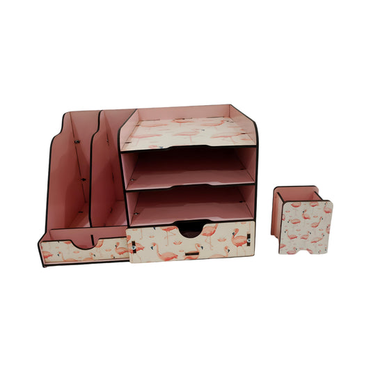 منظم كتب دراسي فلامنجو