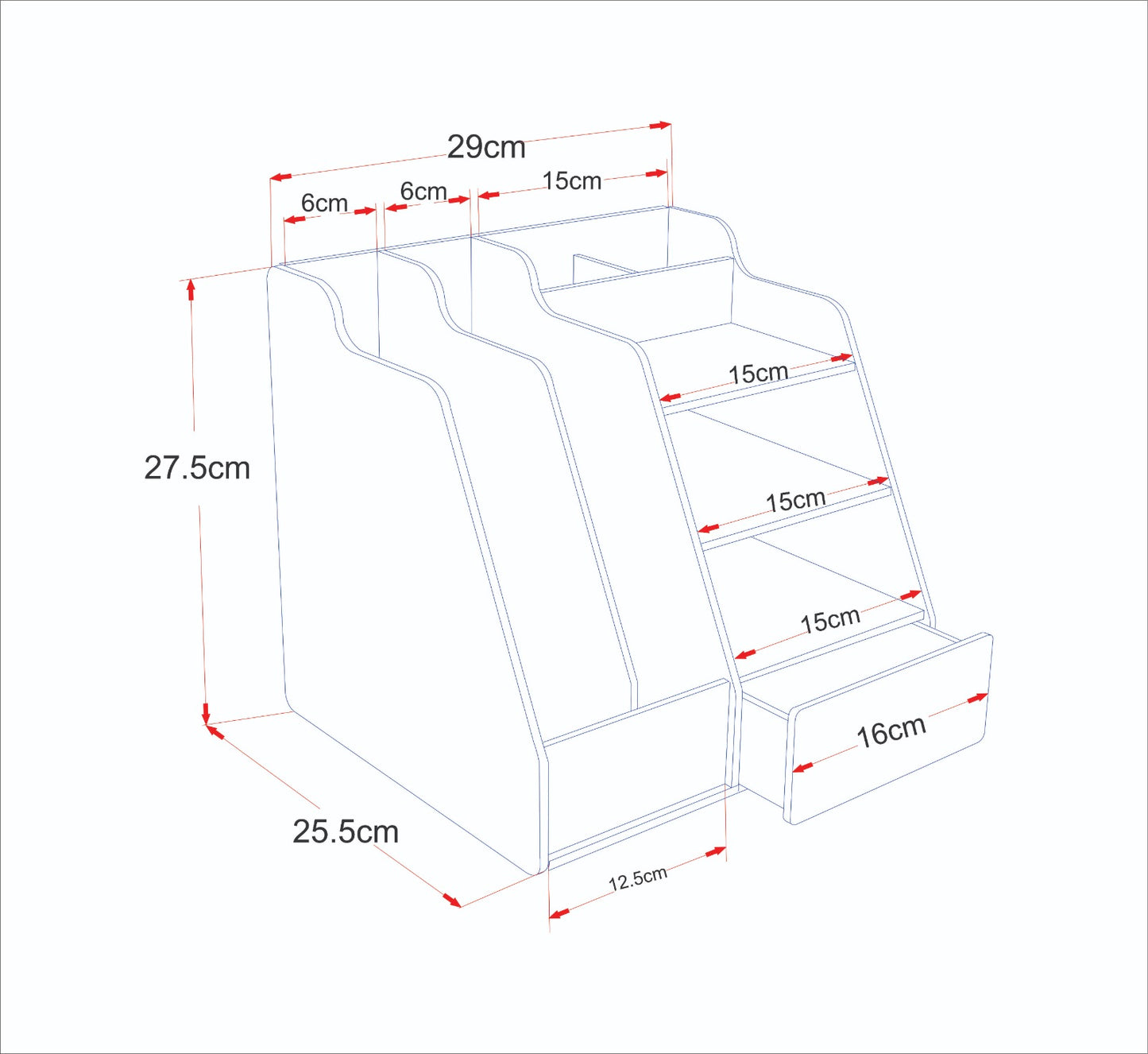 منظم كتب دراسي الفضاء