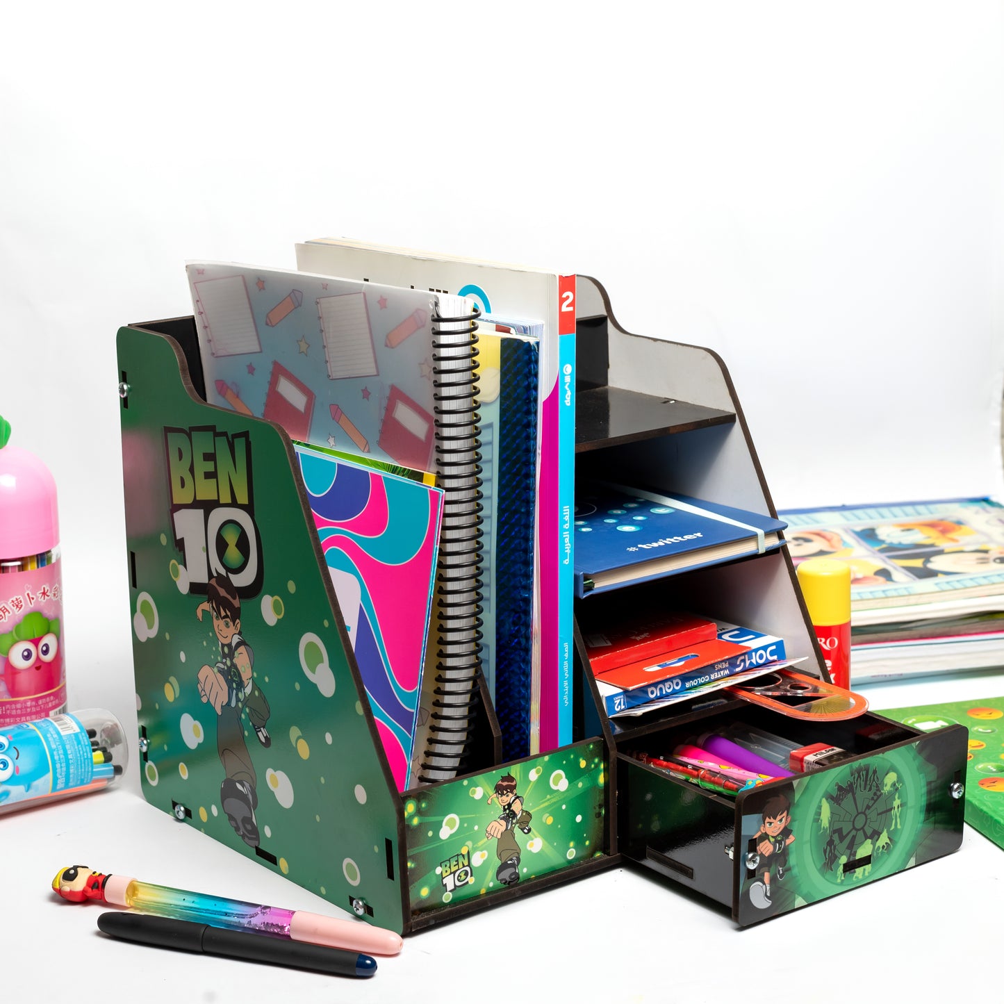 منظم كتب دراسي بن 10