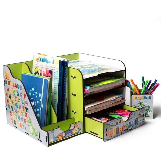 منظم كتب دراسي ديناصور