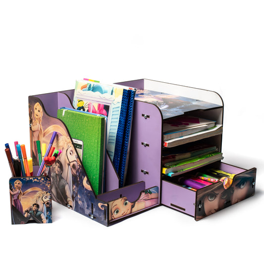 منظم كتب دراسي رابونزل