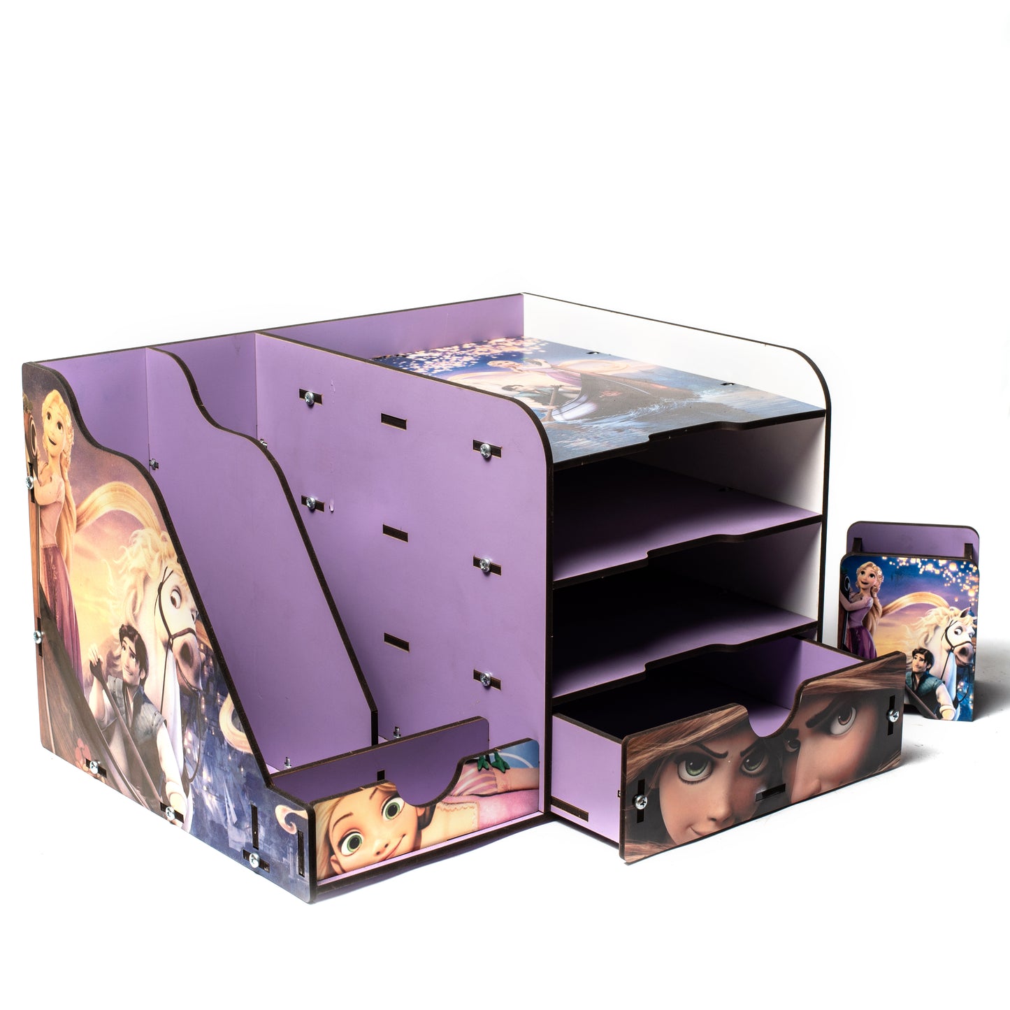 منظم كتب دراسي رابونزل