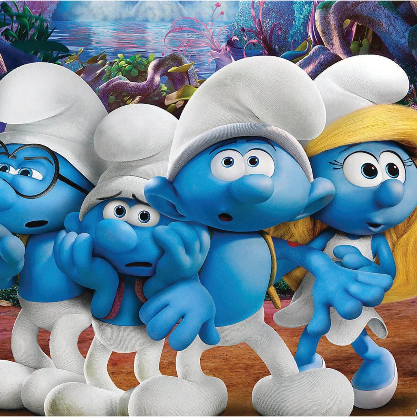 منظم كتب دراسي السنافر