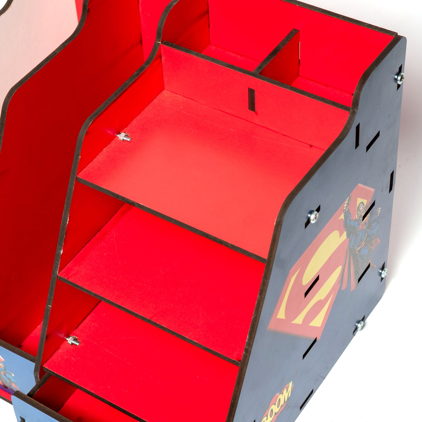 منظم كتب دراسي سوبر مان