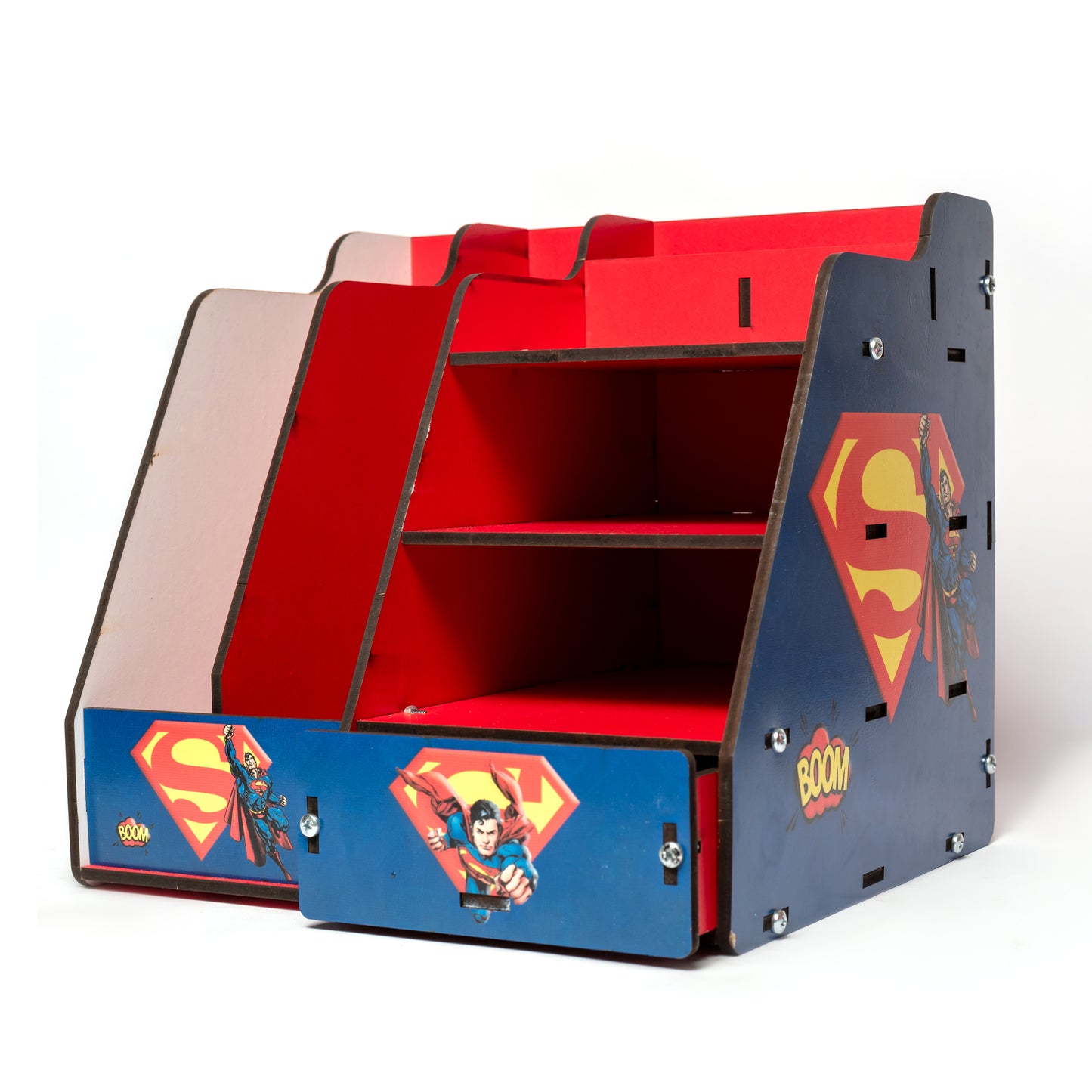 منظم كتب دراسي سوبر مان